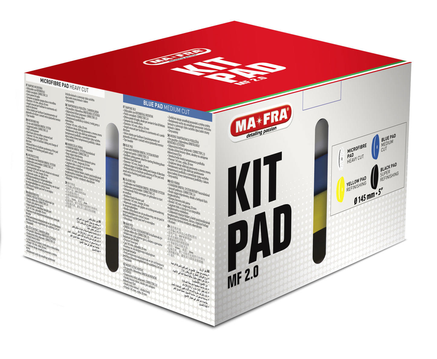 Polish Pad L Slim Mix