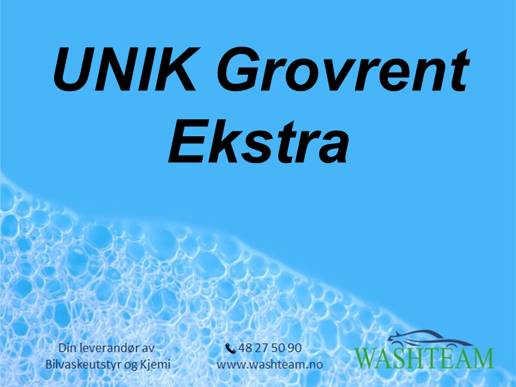 UNIK Grovrent Ekstra