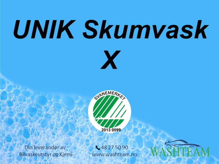 UNIK Skumvask X