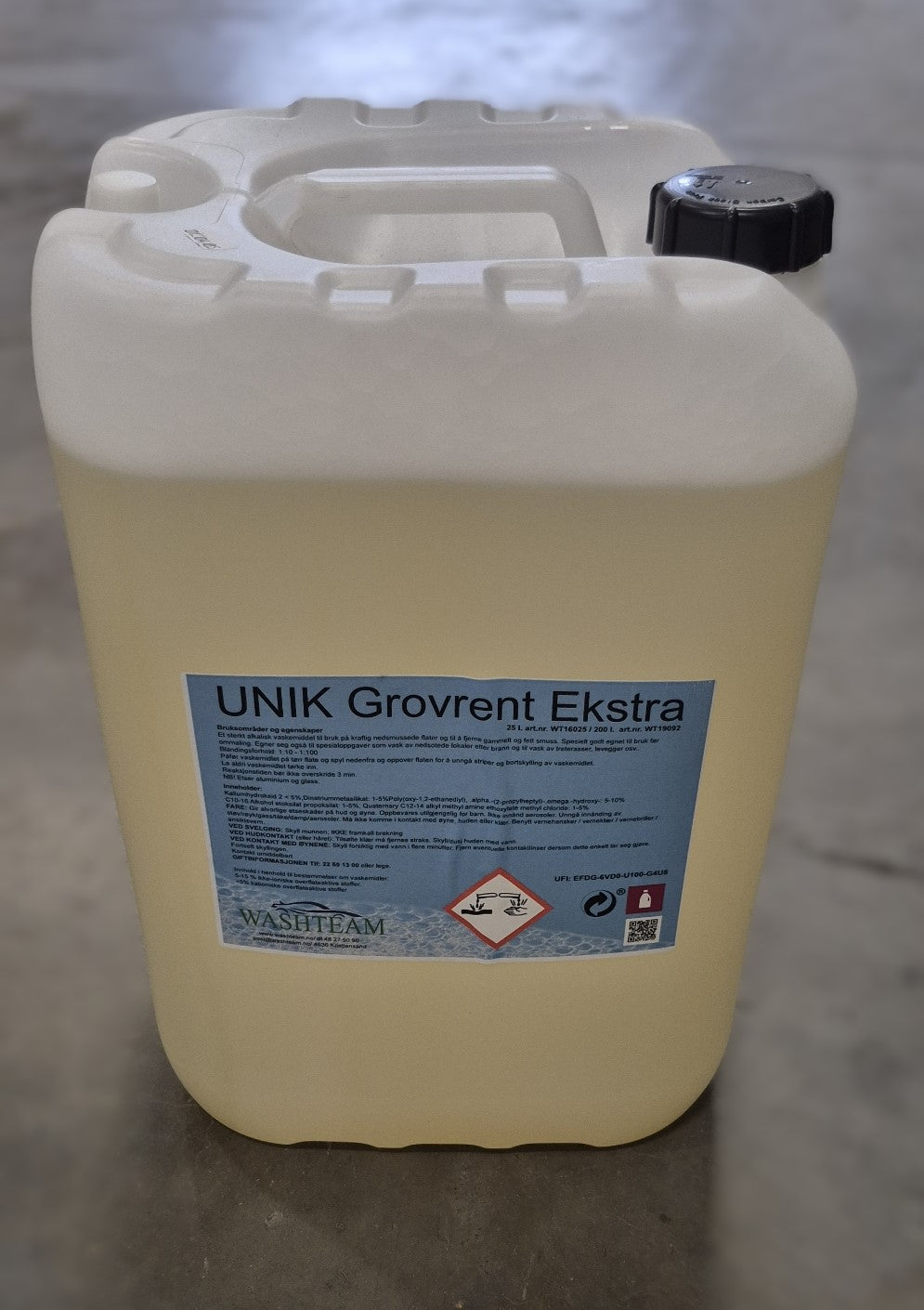 UNIK Grovrent Ekstra