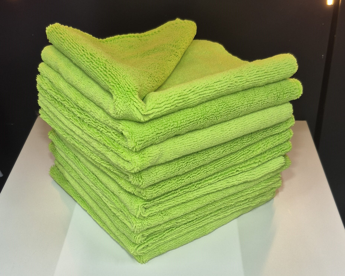 Washteam Microfiberklut Grønn 40 x 40 400gsm 10 pk