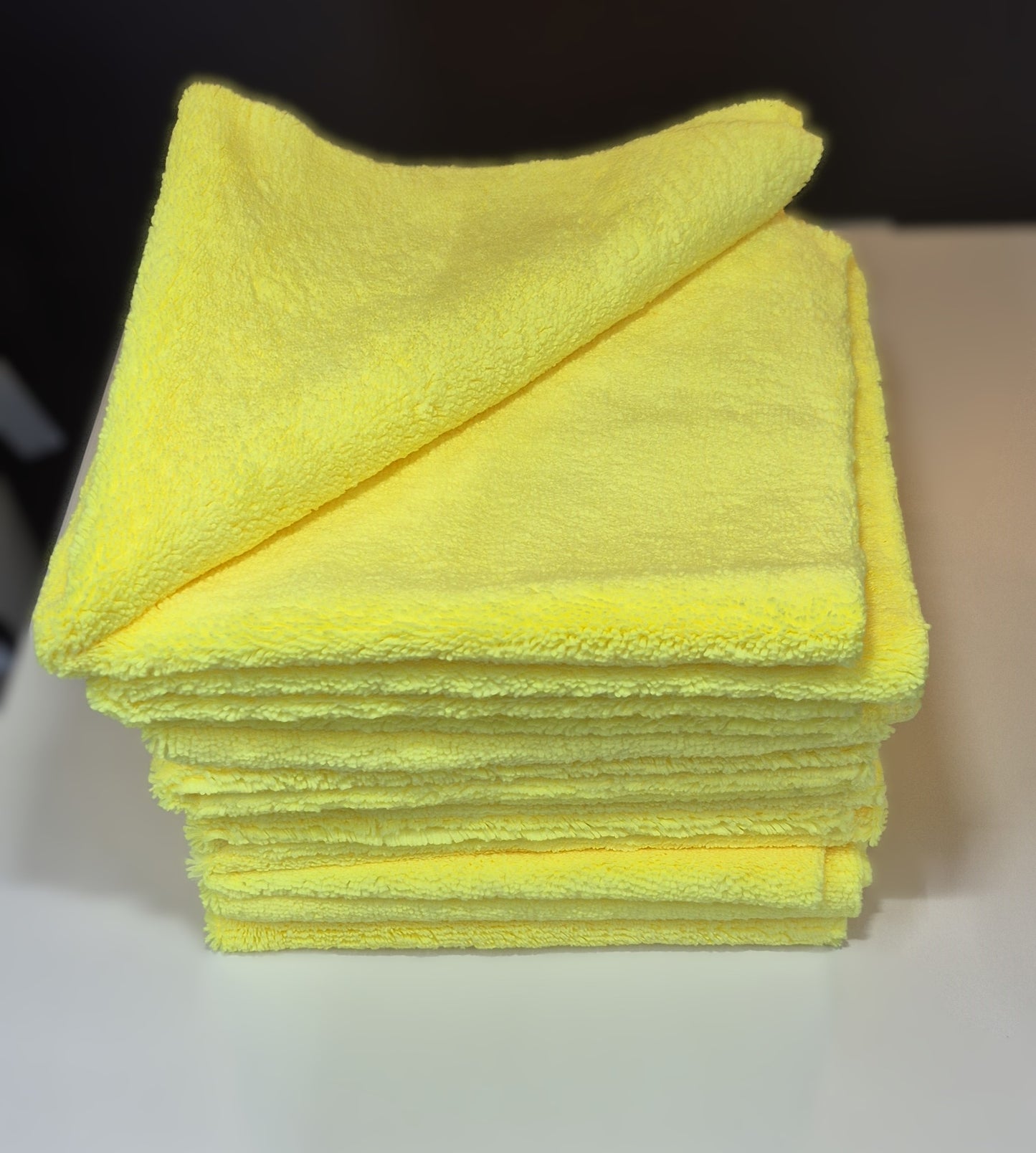 Washteam Microfiberklut Gul 40 x 40 400gsm 10 pk